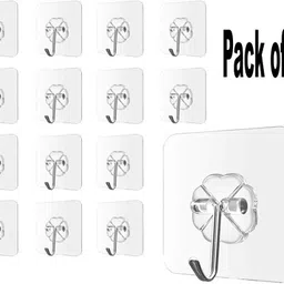 hi-hope Nail Free Wall Hook Seamless Flower Adhesive Non-Trace No Drilling Hook 15-picture-16