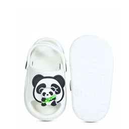 Yellow Bee Boys Charming Panda & Bamboo Rotating Charms Clogs image 2