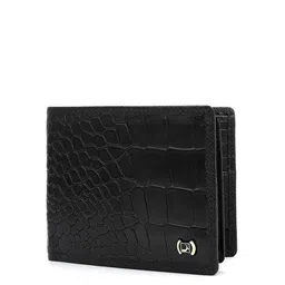 Da Milano Men Textured Leather Two Fold Wallet image 3