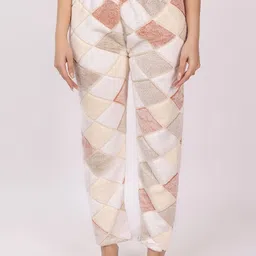 RG BY S.S. Clothing Women Checked Woollen Straight-Leg Lounge Pants-picture-10