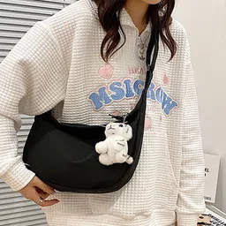 StyleCast x Revolte Hobo Bag with Applique image 2