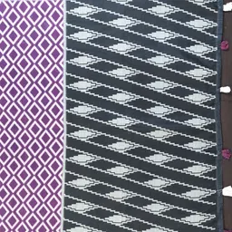 HERE&NOW Zari Linen Blend Saree image 2