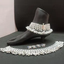 sonu select Silver-Toned Alloy Jewellery Set image 5