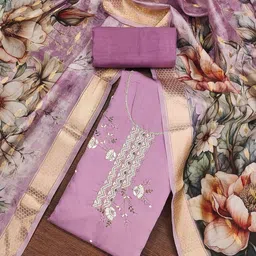 Maroosh Embroidered Unstitched Dress Material-picture-11