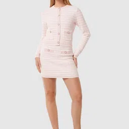 Forever New Checked Straight Mini Skirts image 2