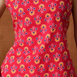 Anouk Rustic Floral Printed Pure Cotton Kurti image 5