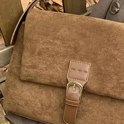 StyleCast Animal Textured Structured Handheld Bag with Tasselled image 3