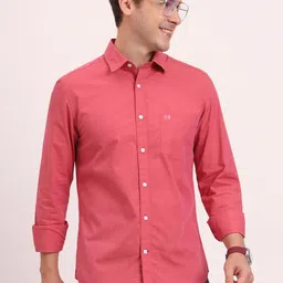 HOUSE OF TWENTY ONE Men Solid Spread Collar Cotton Casual Shirt-image-56