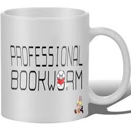 Get Fatang Professional Bookworm - Committed to Reading Printed Ceramic Cups & Mugs image 2