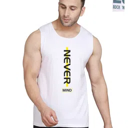 SLOWLORIS Men Pack Of 2 Typography Printed Round Neck Cotton Slim Fit T-shirts-picture-31