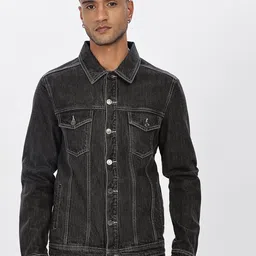Eszett Men Washed Denim Jacket-picture-28