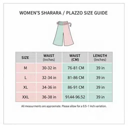 Farden Women High Rise Flared Slip On Ethnic Palazzos image 5