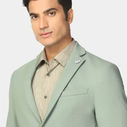 Blackberrys Striped Slim-Fit Single Breasted Blazer image 4