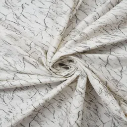 dehati store 213 cm (7 ft) Door Velvet Semi Transparent Curtain (Pack Of 2) image 2