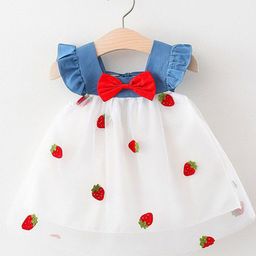 StyleCast x Revolte Girls Floral Printed Choker Neck Gathered or Pleated A-Line Dress-picture-41
