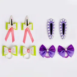 RIBBON CANDY Set Of 8 Girls Embellished Hair Accessory-image-36
