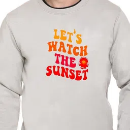 Obaan Men Printed Pullover Sweatshirt image 2