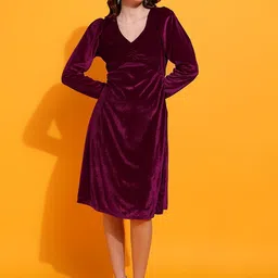 MISS HAUTE Velvet Dress-image-57