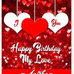 midas craft Happy Bithday Anirban ….08 Romantic Birthday Quote Greeting Card-picture-21