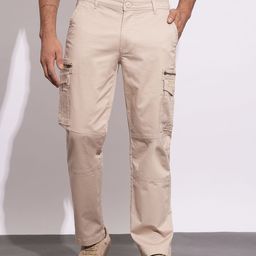 Being Human Men Classic Cargos Trousers-picture-38