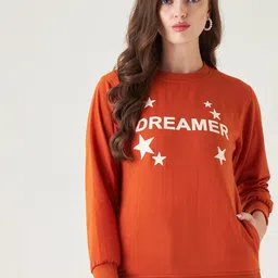 PIVL Women Printed Sweatshirt-image-5