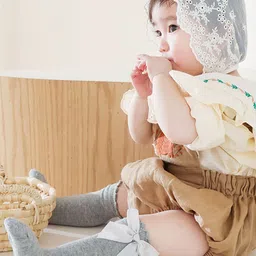SYGA Kids Cotton Above Knee -Length Socks-picture-41