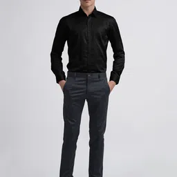 OTTO Men Trim Slim Fit Opaque Casual Shirt-picture-10