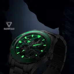 mark fairwhale Men Dial & Stainless Steel Straps Analogue Multi Function Automatic Motion Powered Watch image 2