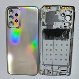SPAREASP Samsung A23 5g Back Housing Body ( Middle Ring + Back Panel) White Back Panel-picture-34