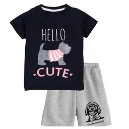 BILLYBALL Unisex Kids Printed T-shirt with Shorts-picture-27