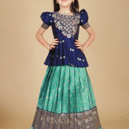 FELIZ THE DESIGNER STUDIO Girls Ready to Wear Lehenga &-picture-18