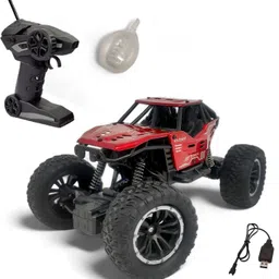 aavkar creation Exclusive Remote Control Racing Car Model 16 – LED, Rechargeable, Smoke & Drift-picture-23