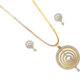 Alloy Gold-plated Gold Jewellery Set-image-16