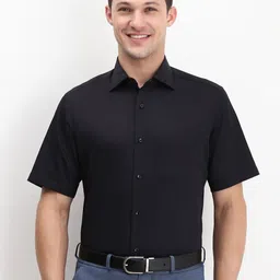 Allen Solly Sport Men Spread Collar Solid Cotton Formal Shirt-image-98