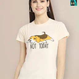 Metronaut Women Typography 2 Printed T-shirt-picture-34