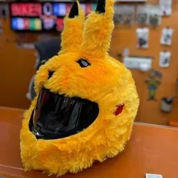 ksd Pikachu Yellow Motorcycle Helmet Cover Helmet Buckle Clip-picture-13