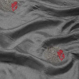 KAVINDI Floral Embroidered Saree image 4