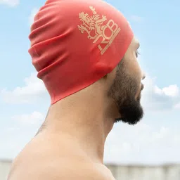 BOLDFIT Printed Silicon Swim Cap-image-55