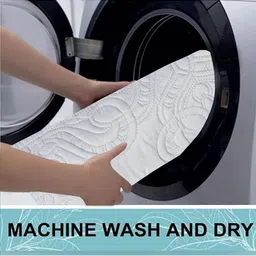 HOMETHREADS Grey & Grey Printed Sofa Cover image 4