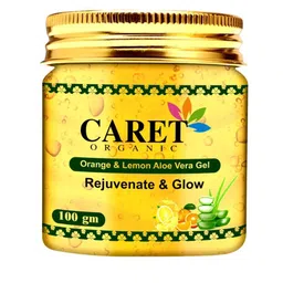 CARET ORGANIC Set Of 3Soap- 75 g- Kesar Aloevera Gel & Lemon Aloevera - 100 g Each image 3