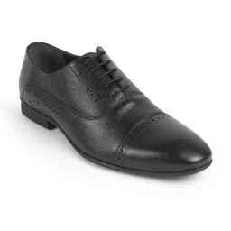 Tresmode Men Leather Oxfords-image-17