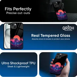 QRIOH Quirky Printed iPhone 14 Plus Back Case Mobile Accessories image 4