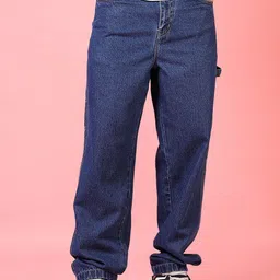 LIMEROAD Men Relaxed Fit Mid-Rise Light Fade Jeans image 5