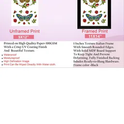 SAF Yellow & White Motivational Quotes UV Textured Framed Wall Art image 2