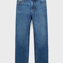 Mango Kids Boys Mid-Rise Pure Cotton Jeans-picture-10