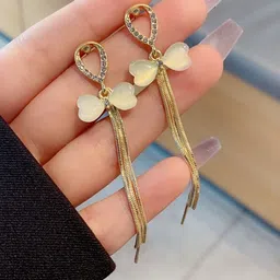 DIVASTRI Geometric Drop Earrings image 5