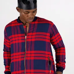 FRENCH CROWN Men Windowpane Checks Checked Standard Cotton Casual Shirt image 4