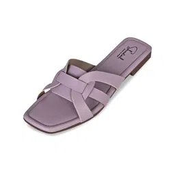 Shoestail Women Open Toe Flats-picture-38