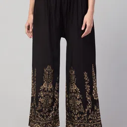 STYLE PREZONE Women Printed Palazzos-image-64