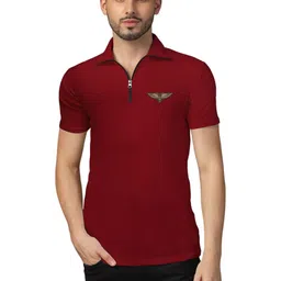 BEYOU FASHION Men Polo Collar T-shirt-image-12